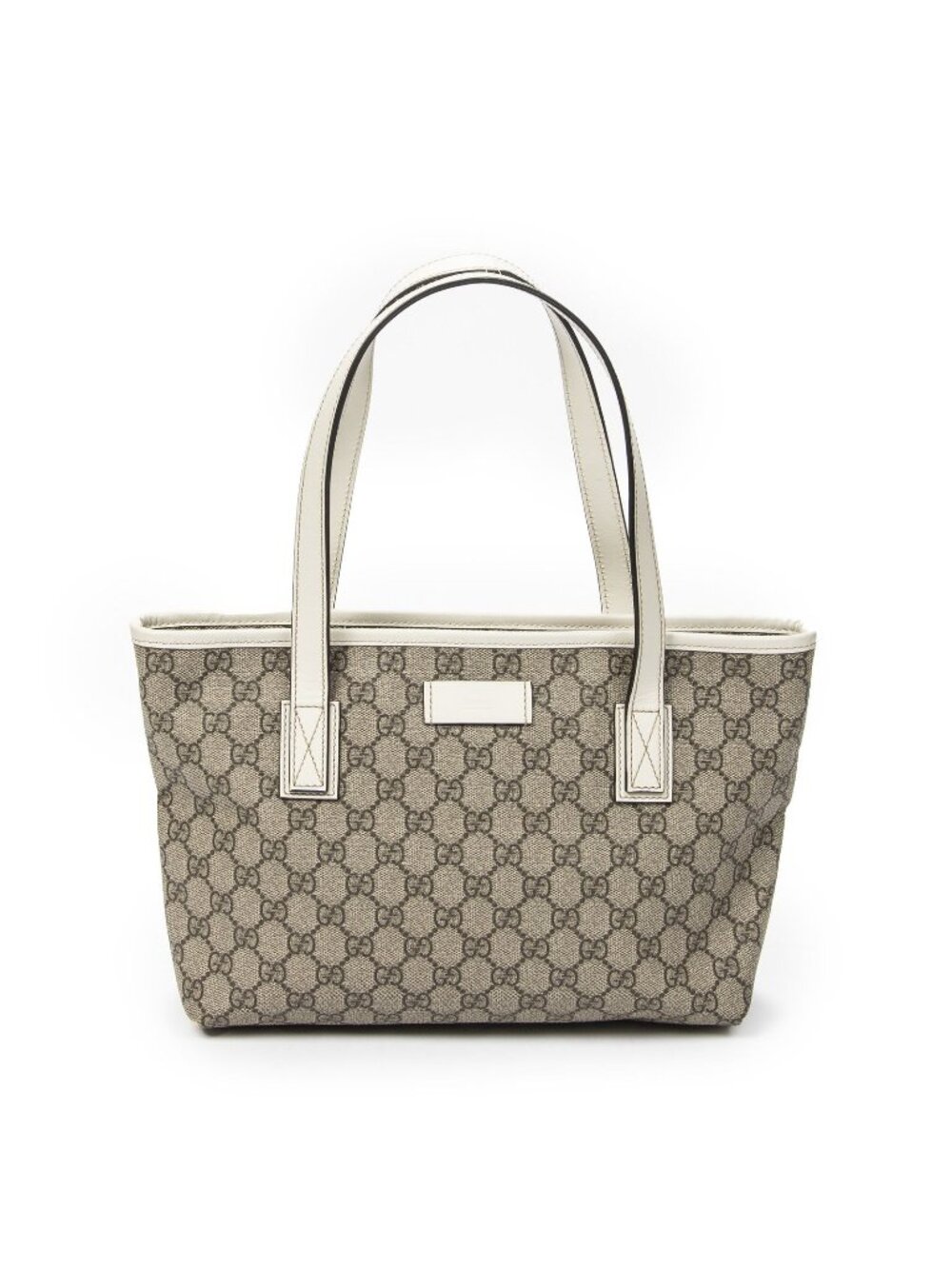 Gucci Small Joy Tote Beige Ivory Supreme Canvas
